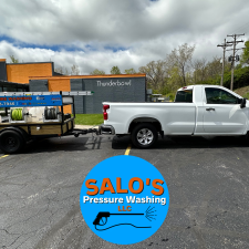Commercial-Pressure-Washing-and-Exterior-Building-Washing-at-Thunderbowl-Lanes-in-Dayton-OH 0